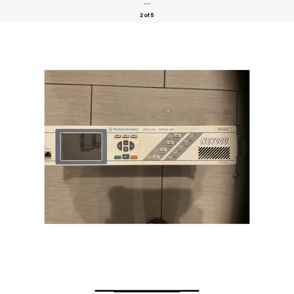 Rohde & Schwarz NETCCU Control Unit